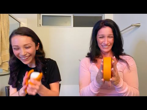 My Mom Tries ASMR for the First Time