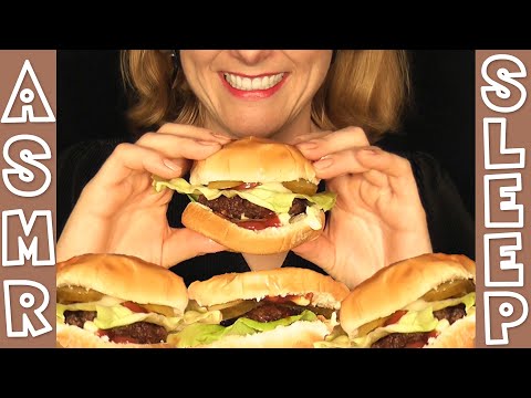 ASMR burger eating🍔🍔 [mukbang, intense eating sounds, breathing]
