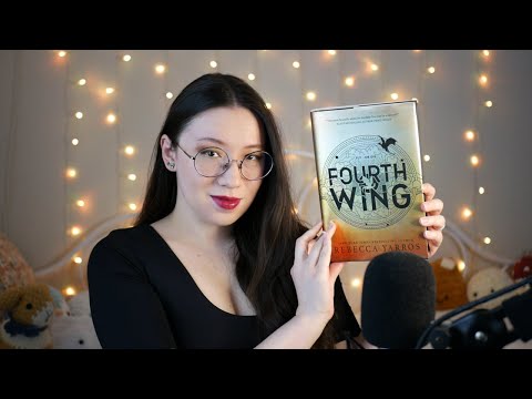 ASMR 📚 Reading You FOURTH WING To Fall Asleep 🐉 Soft Spoken