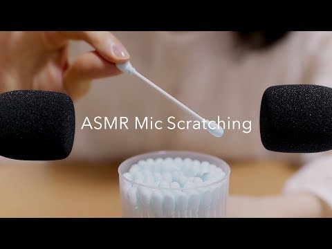 [囁き声-ASMR] マイクスクラッチング、耳かき / Mic Scratching, Ear Cleaning, Whispering