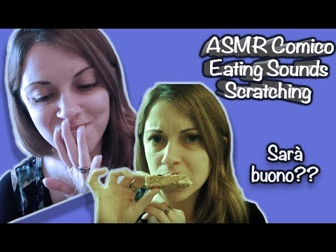 Delicati eating sounds! ASMR Casareccio e comico! Intense voice and whispering 🍫
