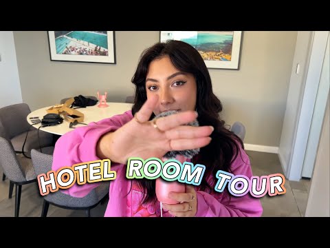 ASMR hotel room tour (Sydney, Australia) 💗 public asmr