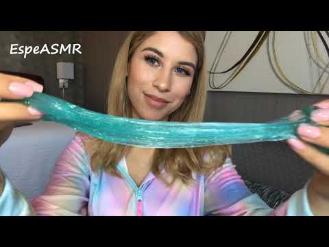 ASMR Making Mermaid Slime / Slime Putty