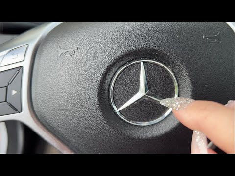 ASMR Car Tapping Inside of my Mercedes Benz