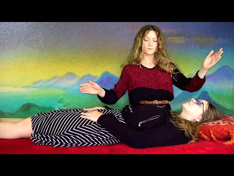 ASMR Reiki | Real Person Energy Healing Session (guided meditation, inner child healing, soft music)