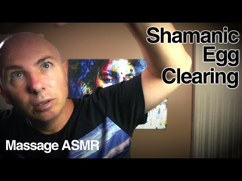 Shamanic Egg Clearing ASMR Role Play - Whispering & Inaudible Sounds