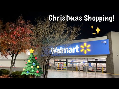 Christmas Shopping! (Whispered version) Walmart, Safeway & Dollar General! ASMR