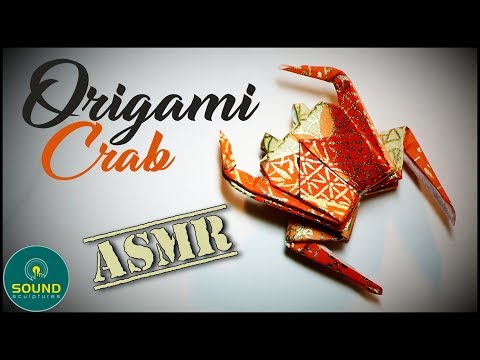 ASMR Origami Crab • SOUNDsculptures • (175)