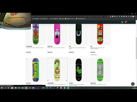 asmr skateboard shop / build your own skateboard