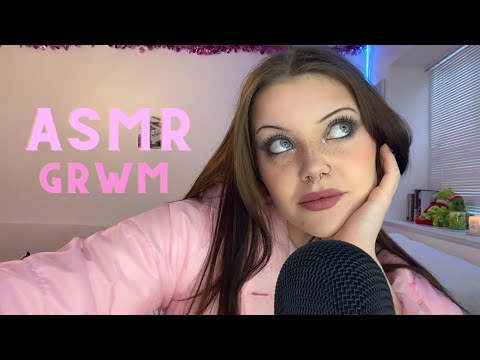 ASMR GRWM | Lets do out makeup together