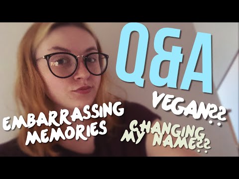 Changing my name, why my videos are in black and white & why I started ASMR? Q&A (fixed sound)