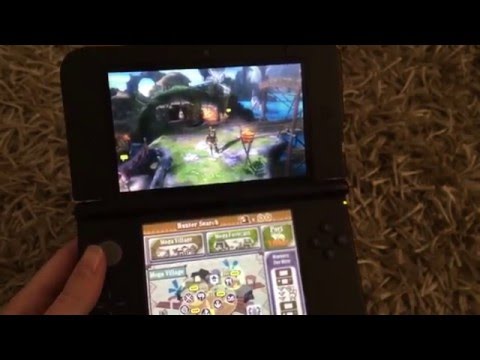 ASMR Monster Hunter 3DS (tapping and whispers)