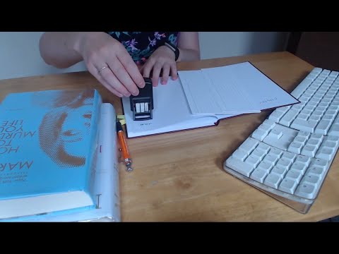 ASMR Librarian Roleplay Dust Jackets Stamping Typing Intoxicating Sounds Sleep Help Relaxation