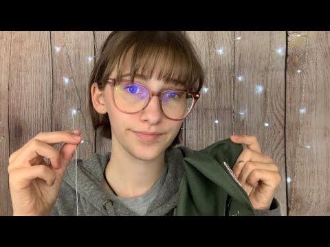 ASMR// Chill Storytime While I Sew Patches// Soft Spoken+ sewing