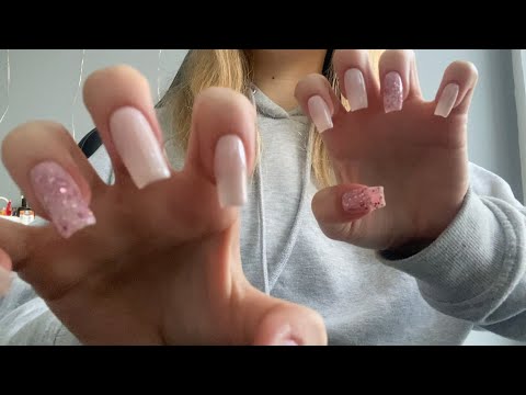 FAST ASMR nail tapping & scratching 💅🏼