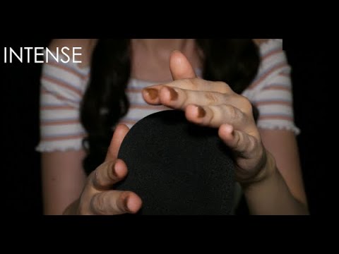 ASMR Intense Brain Massage | Mic Rubbing and Tracing (No Talking)