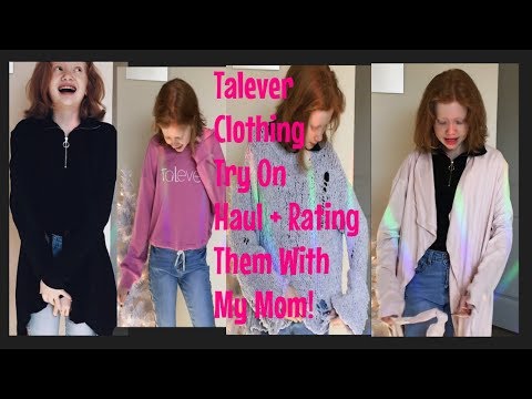 Rating Talever Clothing With My Mom! BLACK FRIDAY SALE! ( try on haul ) 👚👗👖