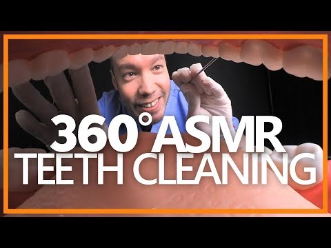 EYES IN YOUR MOUTH!?? 👀 A 360° Dentist Teeth Cleaning Roleplay (ASMR, 4K, CC)