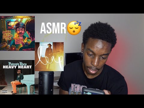 [ASMR] Close whispers/ reading new music albums