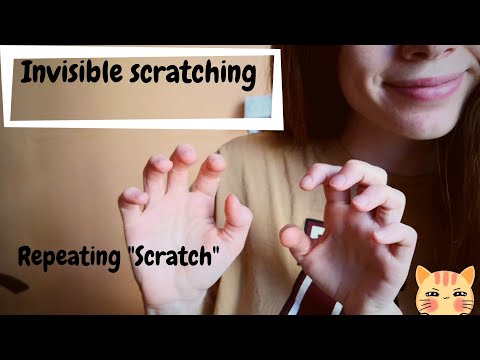 ASMR | Invisible Scratching | Repeating Scratch & Tongue clicking