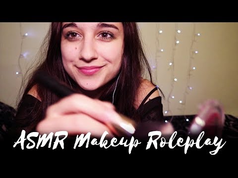 [ASMR] Doing your make-up for St. Patrick's Day Party Roleplay (Whispering) #WeeklyASMR