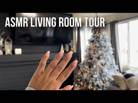 ASMR Living room + Kitchen Tour (Fast Tapping, Scratching, Camera Tapping)