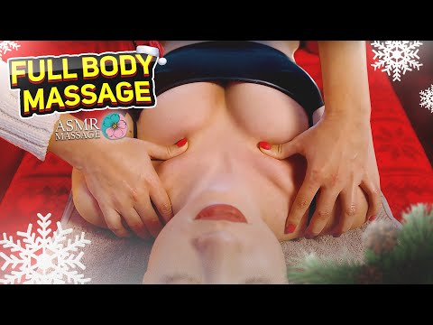 ASMR Full Body Massage by Lina to Sandra | New Year 2023