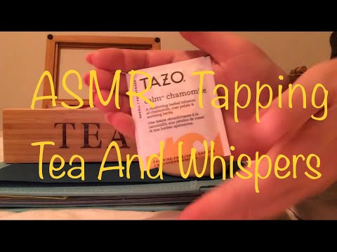 ASMR Tapping Tea And Whispers☕
