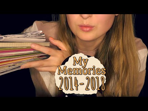 ASMR | Old Love Letters, Movie Tickets, and More! (paper sounds, tapping)