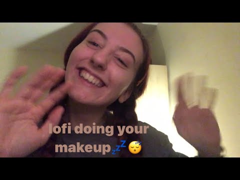 asmr | doing ur makeup, lipstick & haircut (lofi) | reupload: marissa’s custom