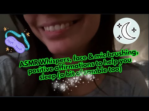ASMR Let's Get Rid of Negative Emotions: Positive Affirmations to Soothe you & Help You Sleep 💚