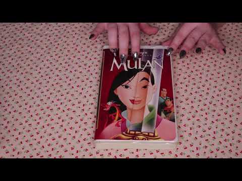 DISNEY ON VHS/TAPPING/SLOW HAND MOVEMENTS/SOFT SPOKEN ASMR