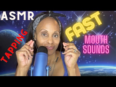 ASMR Unpredictable Fast and Aggressive, ⚡ Mouth Sounds, Tapping 🤩