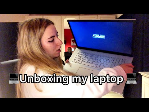 ASMR| Unboxing my laptop