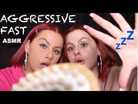FAST AND AGGRESSIVE ASMR I SUPER INTENSE HAND MOVEMENTS AND TRIGGERS