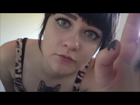 ASMR Psycho Drunk Girl Attends To You (Role Play, Gum Chewing, Mouth Sounds, Tapping, Whispering)