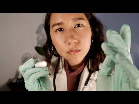 [ASMR] Binaural Sleep Clinic Doctor Exam & Treating Insomnia (Medical Roleplay, Personal Attention)