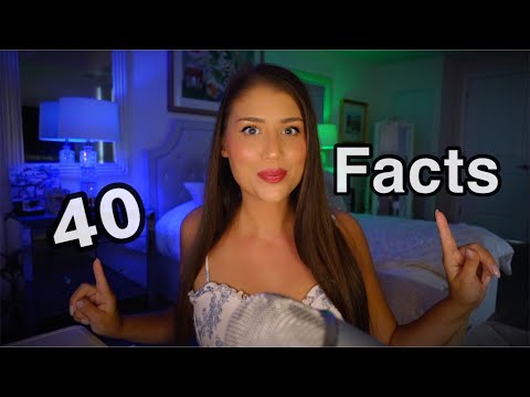 ASMR | Reading You 40 Fascinating Facts (Whispers) 😴