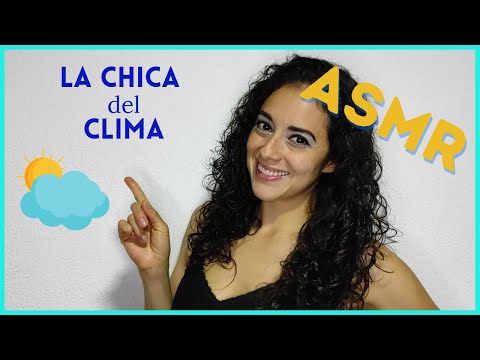 La CHICA del CLIMA 🌦| ASMR Kat