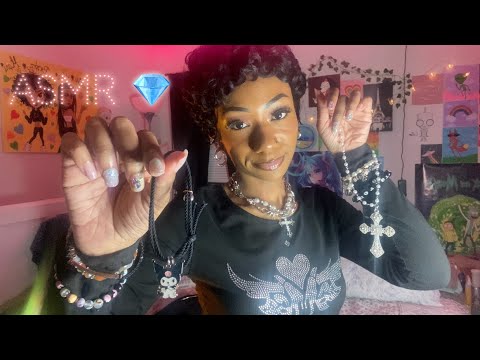 ASMR Tapping and Scratching Jewelry Sounds 💎✨ (Very Tingly)