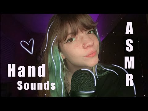 ASMR | Hand Sounds + Some Mouth Sounds & Hand Movements ✨
