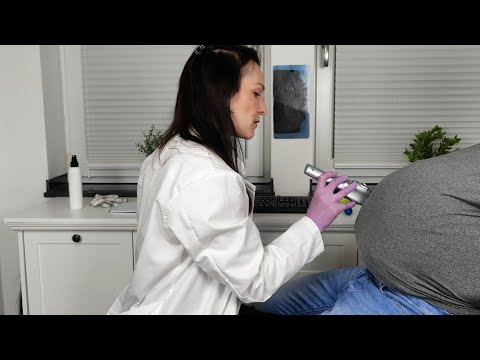 ASMR Pregnancy Medical Examination / Check Up