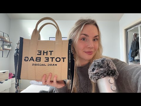 asmr what’s in my bag (whispered) 👜