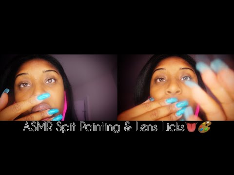 [ASMR] Strange Lady Cleans Off Your Face With Her Fingers | Spit Painting 👅💅🏾🎨 | Roleplay