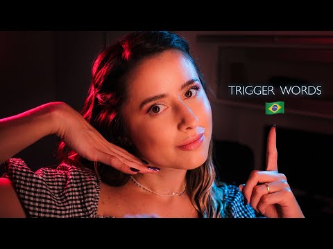 Get tingles and fall asleep with Portuguese trigger words ✨ with HAND MOVEMENTS and HAND SOUNDS