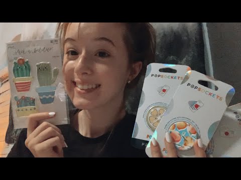 Asmr haul (tapping, whispers)