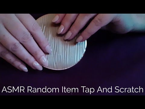 ASMR Random Item Tap And Scratch(Lo-fi)