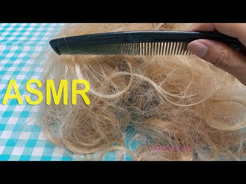 ASMR Fake Hair Brushing