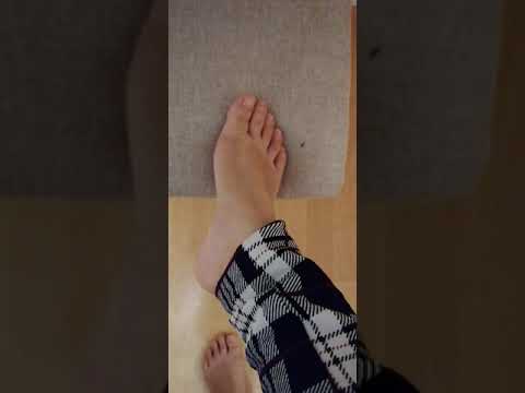 [ASMR ] walking barefoot with socks soft whispering 😋
