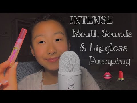 [ASMR] Lipgloss Application (Mouth Sounds)
